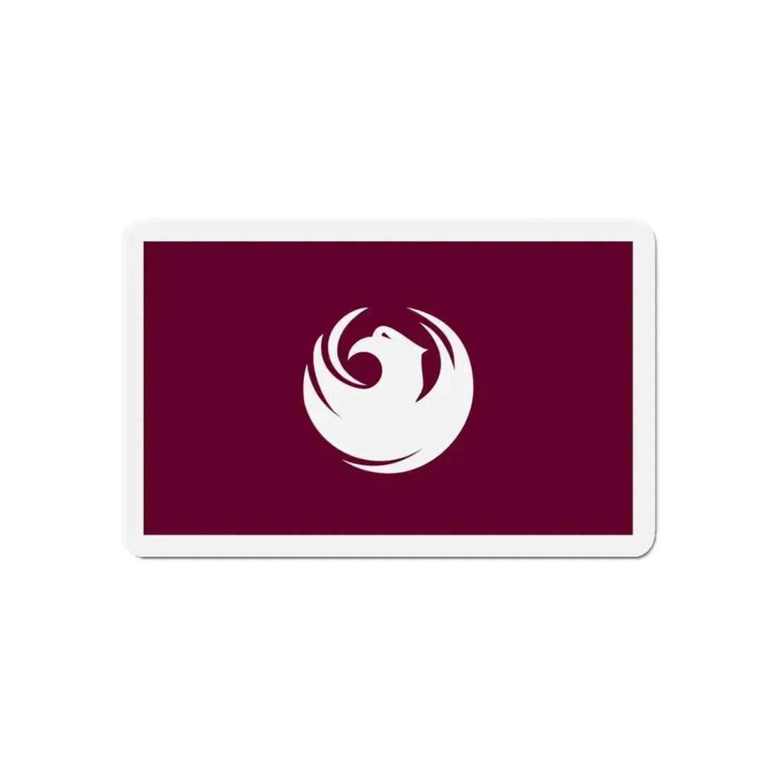 Flag of Phoenix Arizona - Refrigerator Magnet 6 Inch - The Sticker Space