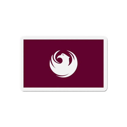 Flag of Phoenix Arizona - Refrigerator Magnet 6 Inch - The Sticker Space