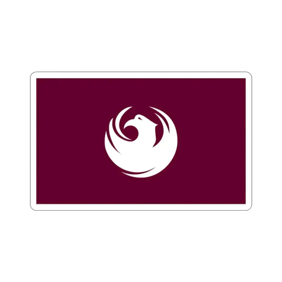 Flag of Phoenix Arizona USA STICKER Vinyl Die-Cut Decal 2 Inch - The Sticker Space