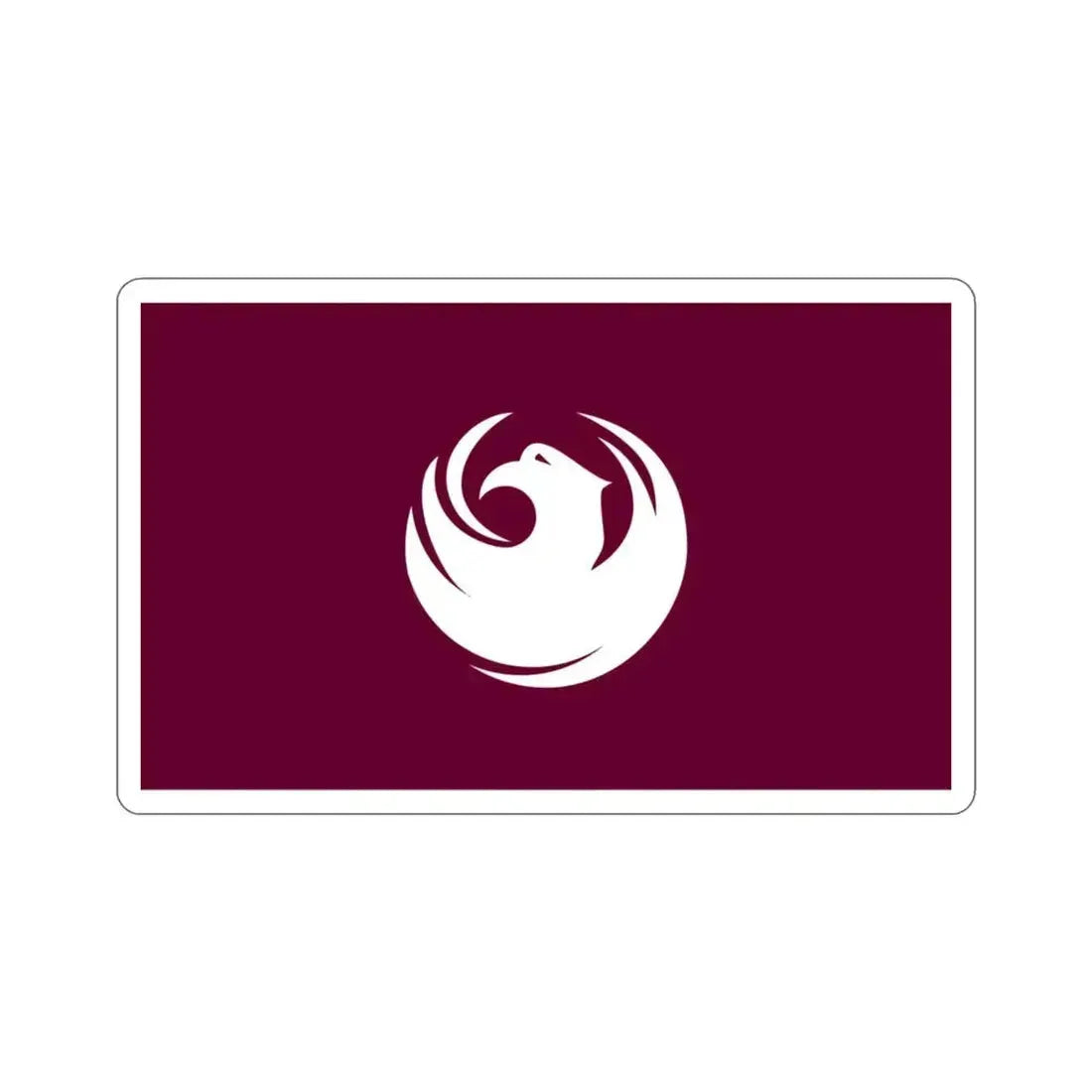 Flag of Phoenix Arizona USA STICKER Vinyl Die-Cut Decal 3 Inch - The Sticker Space