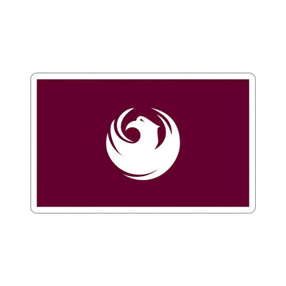 Flag of Phoenix Arizona USA STICKER Vinyl Die-Cut Decal 3 Inch - The Sticker Space