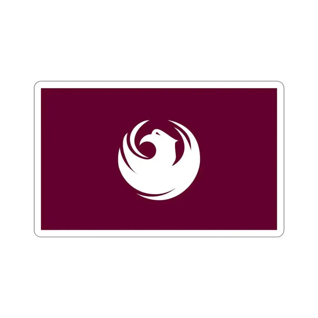 Flag of Phoenix Arizona USA STICKER Vinyl Die-Cut Decal 4 Inch - The Sticker Space