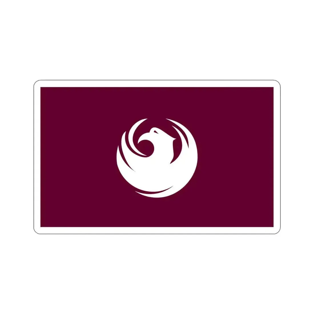 Flag of Phoenix Arizona USA STICKER Vinyl Die-Cut Decal 5 Inch - The Sticker Space