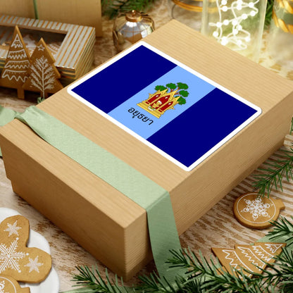 Flag of Phra Nakhon Si Ayutthaya Province (Thailand) STICKER Vinyl Kiss-Cut Decal - The Sticker Space