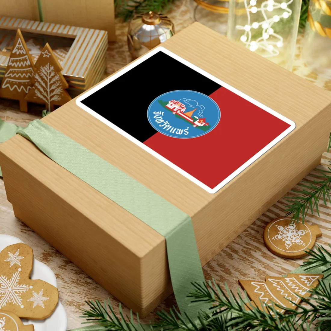 Flag of Phrae Former (Thailand) STICKER Vinyl Kiss-Cut Decal - The Sticker Space