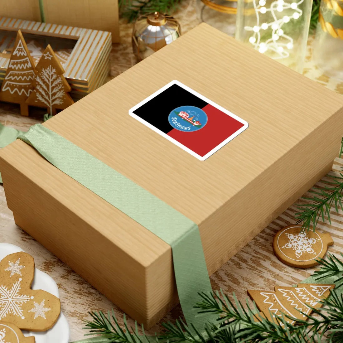 Flag of Phrae Former (Thailand) STICKER Vinyl Kiss-Cut Decal - The Sticker Space