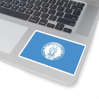 Flag of Phuket (Thailand) STICKER Vinyl Kiss-Cut Decal - The Sticker Space