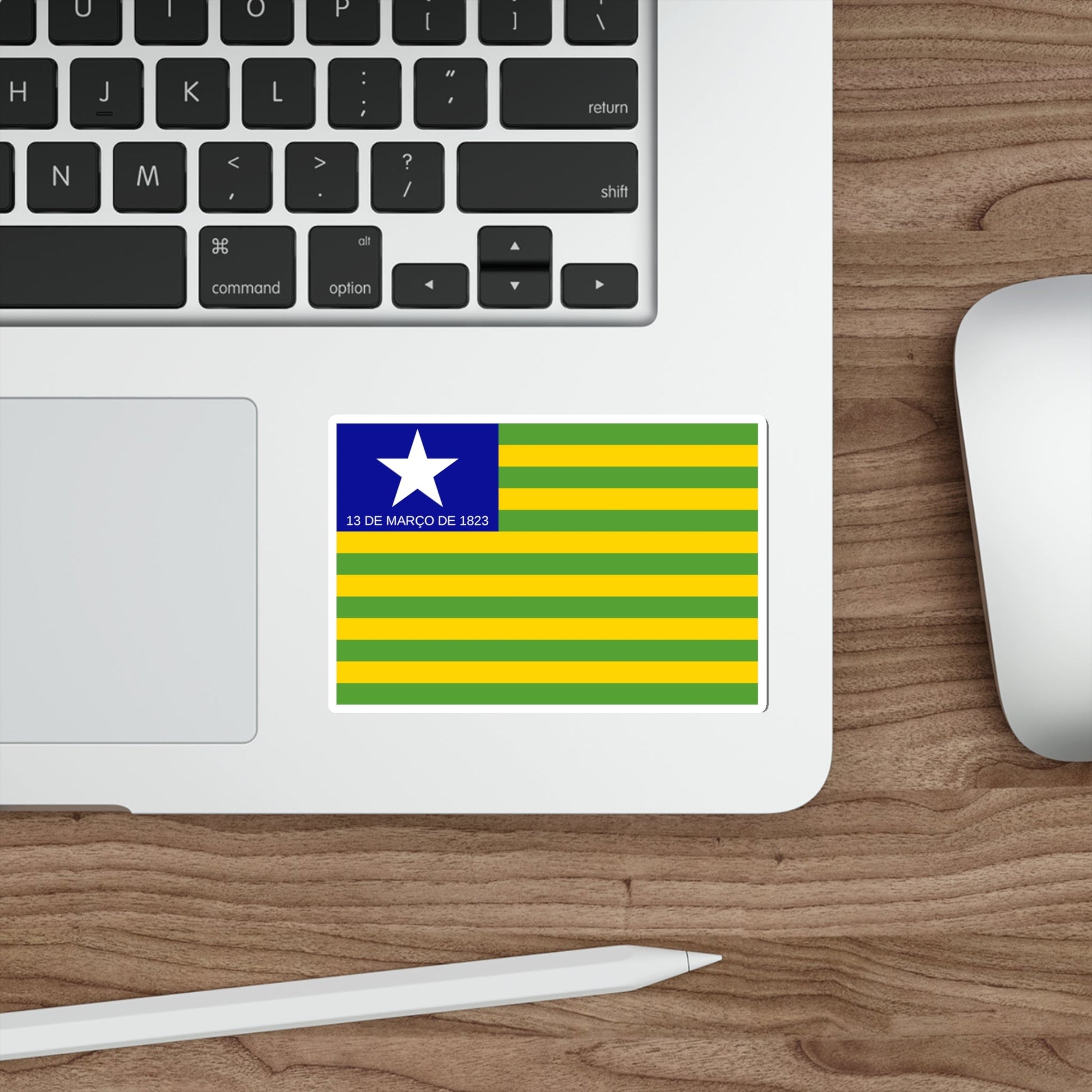 Flag of Piauí Brazil STICKER Vinyl Die-Cut Decal-The Sticker Space