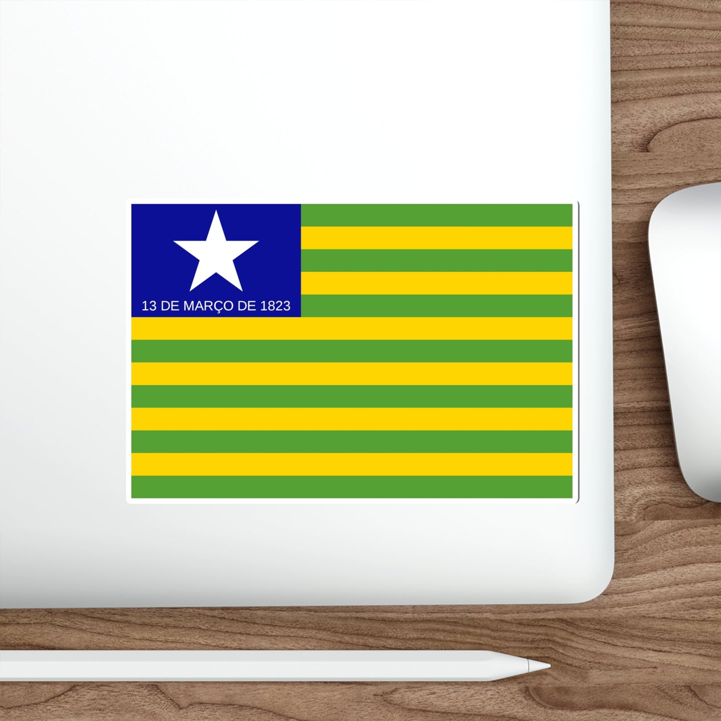 Flag of Piauí Brazil STICKER Vinyl Die-Cut Decal-The Sticker Space