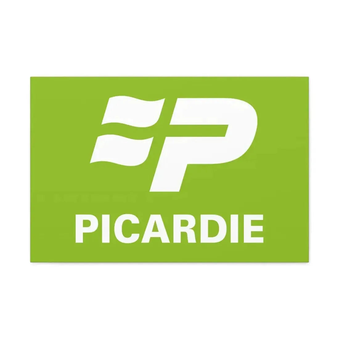 Flag of Picardy France 2 - Canvas Wall Art 30" x 20" 1.25" - The Sticker Space