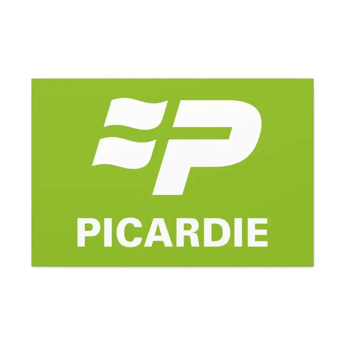 Flag of Picardy France 2 - Canvas Wall Art 36" x 24" 1.25" - The Sticker Space