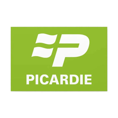 Flag of Picardy France 2 - Canvas Wall Art 36" x 24" 1.25" - The Sticker Space