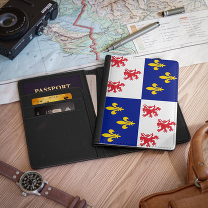 Flag of Picardy France - Passport Holder