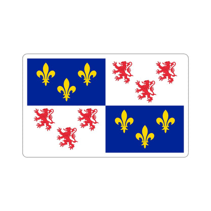 Flag of Picardy France STICKER Vinyl Die-Cut Decal-3 Inch-The Sticker Space