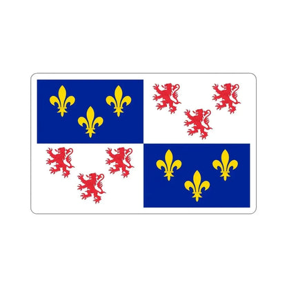 Flag of Picardy France STICKER Vinyl Die-Cut Decal - The Sticker Space