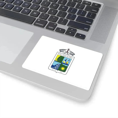 Flag of Pichilemu (Chile) STICKER Vinyl Kiss-Cut Decal - The Sticker Space