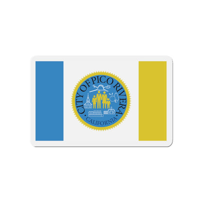 Flag of Pico Rivera California - Die-Cut Magnet-4" x 4"-The Sticker Space