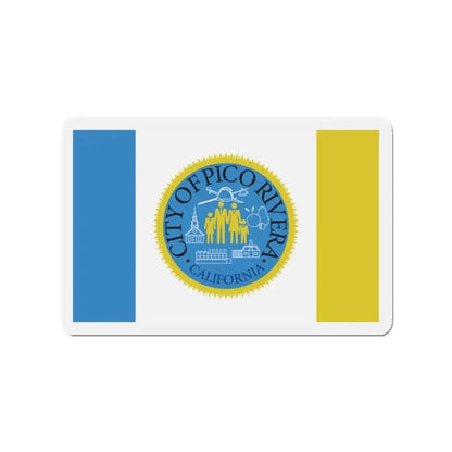 Flag of Pico Rivera California - Refrigerator Magnet 2 Inch - The Sticker Space