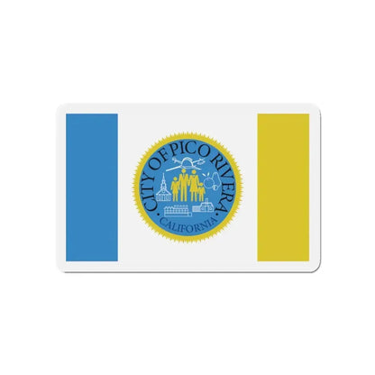 Flag of Pico Rivera California - Refrigerator Magnet 4 Inch - The Sticker Space