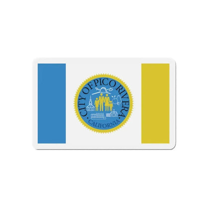 Flag of Pico Rivera California - Refrigerator Magnet 5 Inch - The Sticker Space