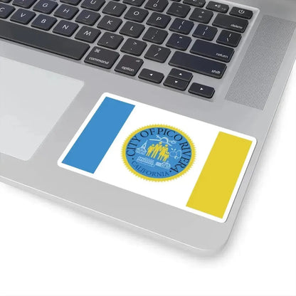 Flag of Pico Rivera California (United States) STICKER Vinyl Kiss-Cut Decal - The Sticker Space