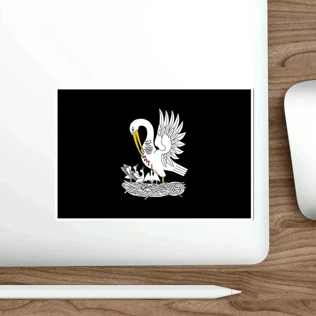 Flag of Pietà Malta STICKER Vinyl Die-Cut Decal - The Sticker Space
