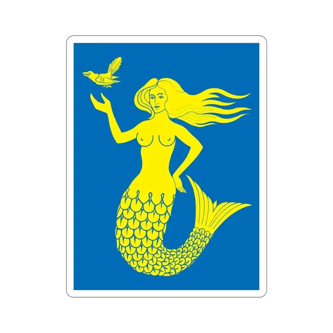 Flag of Päijänne Tavastia Finland STICKER Vinyl Die-Cut Decal 5 Inch - The Sticker Space