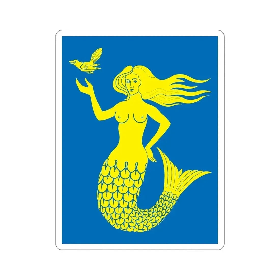 Flag of Päijänne Tavastia Finland STICKER Vinyl Die-Cut Decal 6 Inch - The Sticker Space