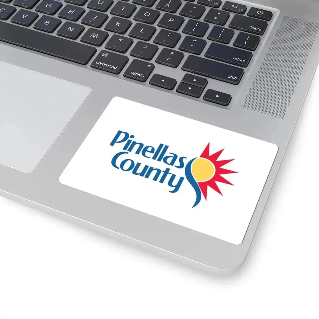 Flag of Pinellas County Florida (United States) STICKER Vinyl Kiss-Cut Decal - The Sticker Space