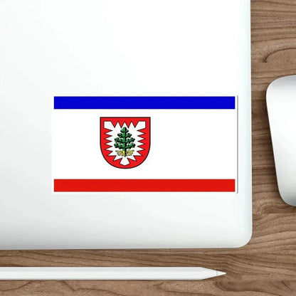 Flag of Pinneberg Germany STICKER Vinyl Die-Cut Decal - The Sticker Space