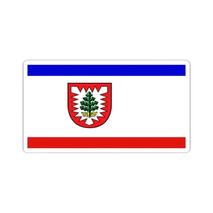 Flag of Pinneberg Germany - STICKER Vinyl Kiss-Cut Decal 2 Inch White - The Sticker Space