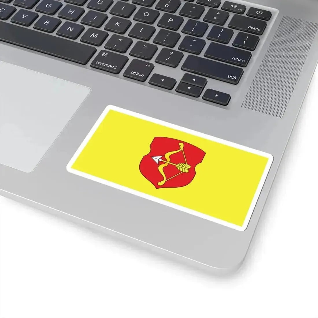 Flag of Pinsk (Belarus) STICKER Vinyl Kiss-Cut Decal - The Sticker Space