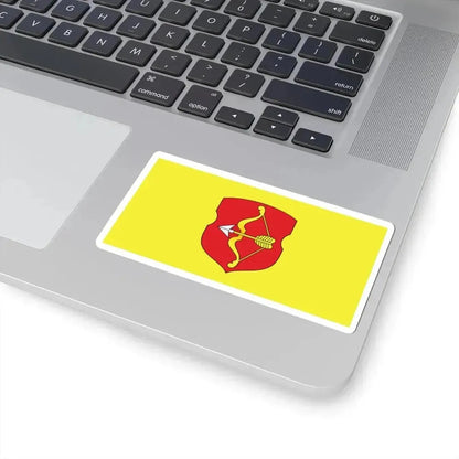 Flag of Pinsk (Belarus) STICKER Vinyl Kiss-Cut Decal - The Sticker Space