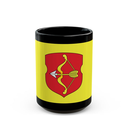 Flag of Pinsk Russia - Black Coffee Mug-15oz-The Sticker Space