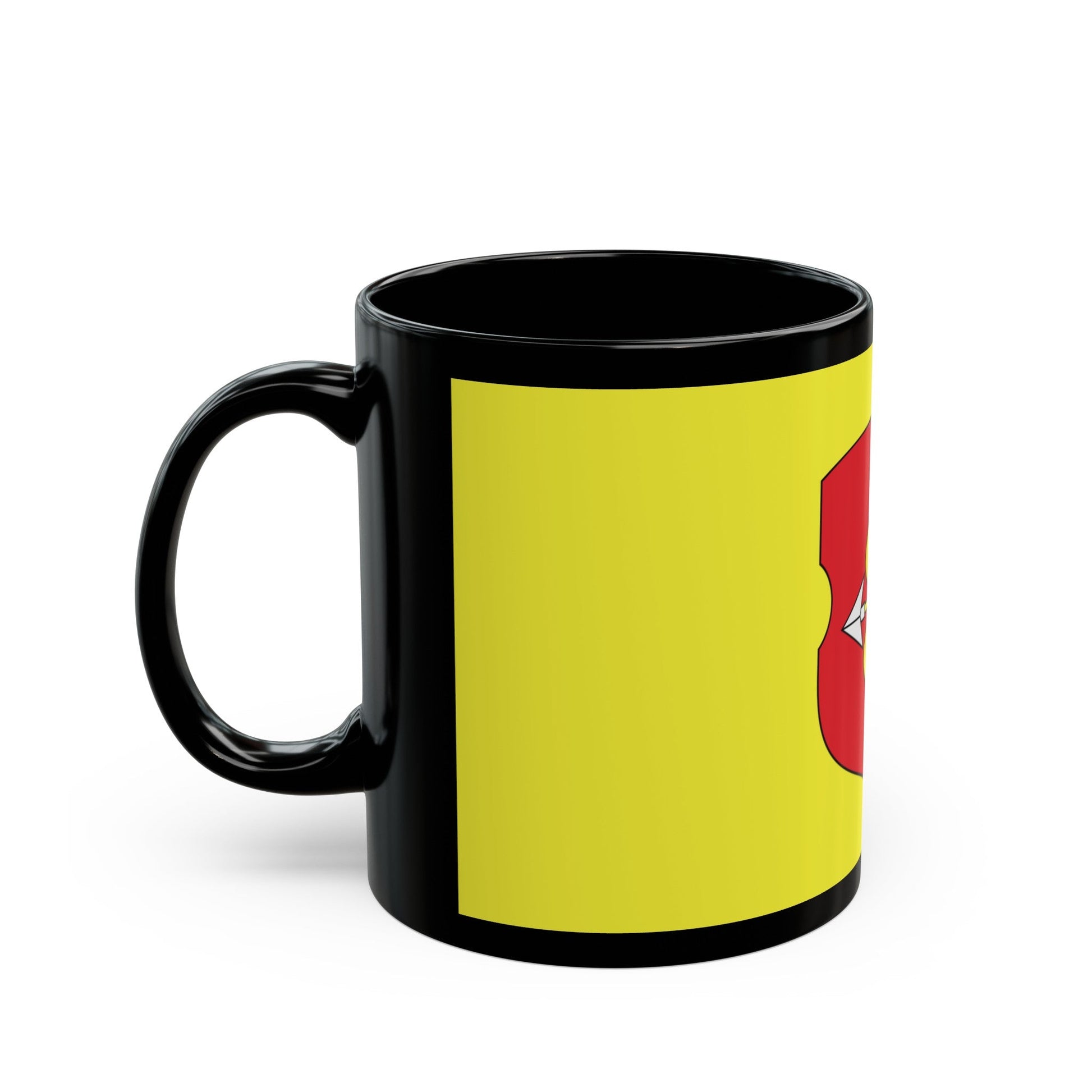 Flag of Pinsk Russia - Black Coffee Mug-The Sticker Space