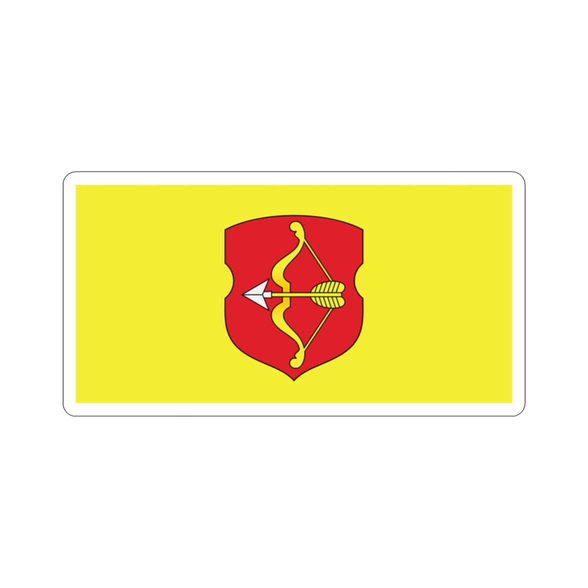 Flag of Pinsk Russia STICKER Vinyl Die-Cut Decal-2 Inch-The Sticker Space