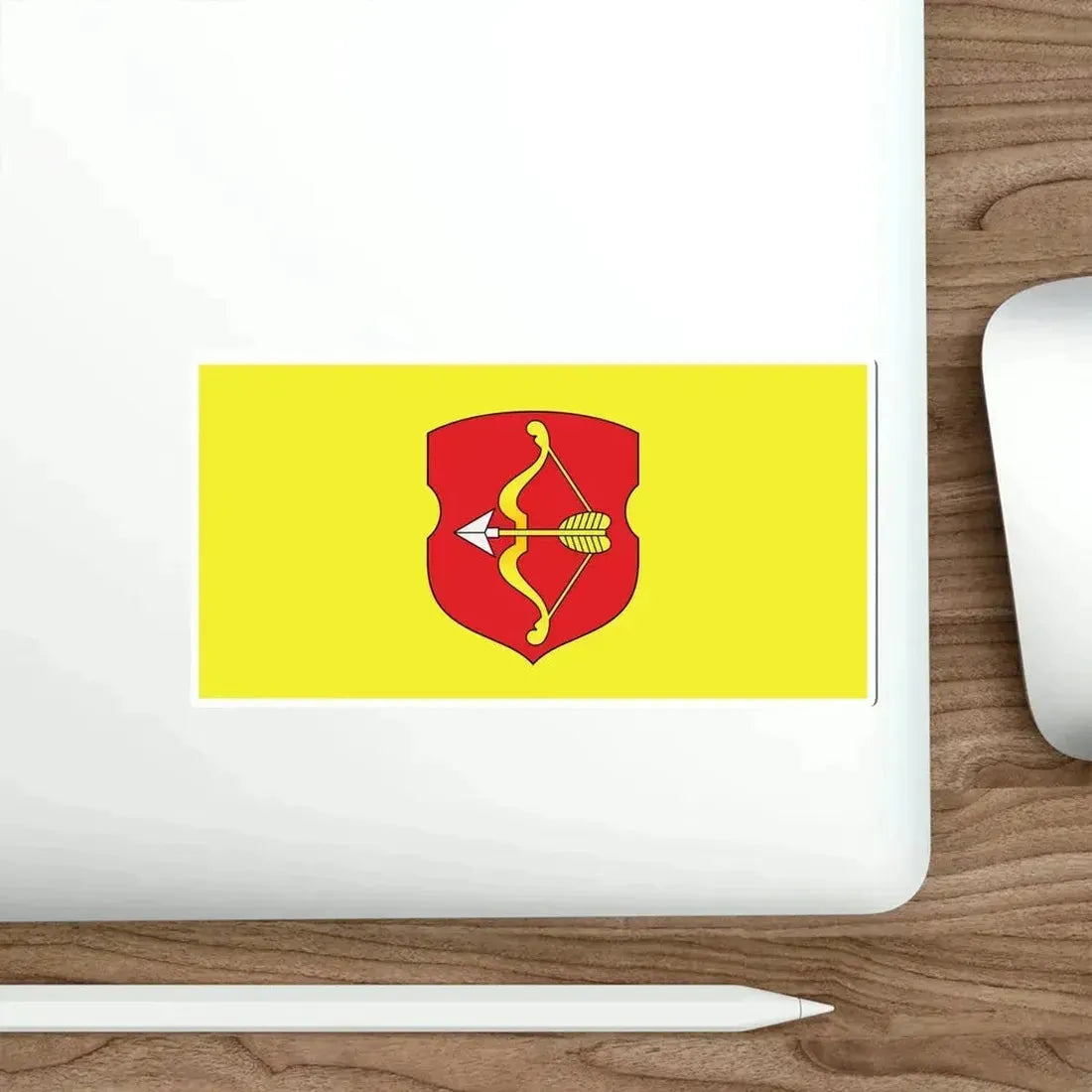 Flag of Pinsk Russia STICKER Vinyl Die-Cut Decal - The Sticker Space