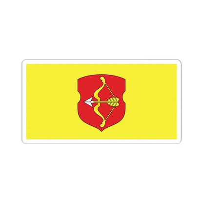 Flag of Pinsk Russia - STICKER Vinyl Kiss-Cut Decal 2 Inch White - The Sticker Space