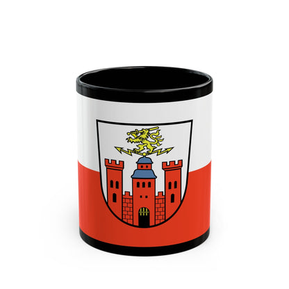 Flag of Pirmasens Germany - Black Coffee Mug-11oz-The Sticker Space