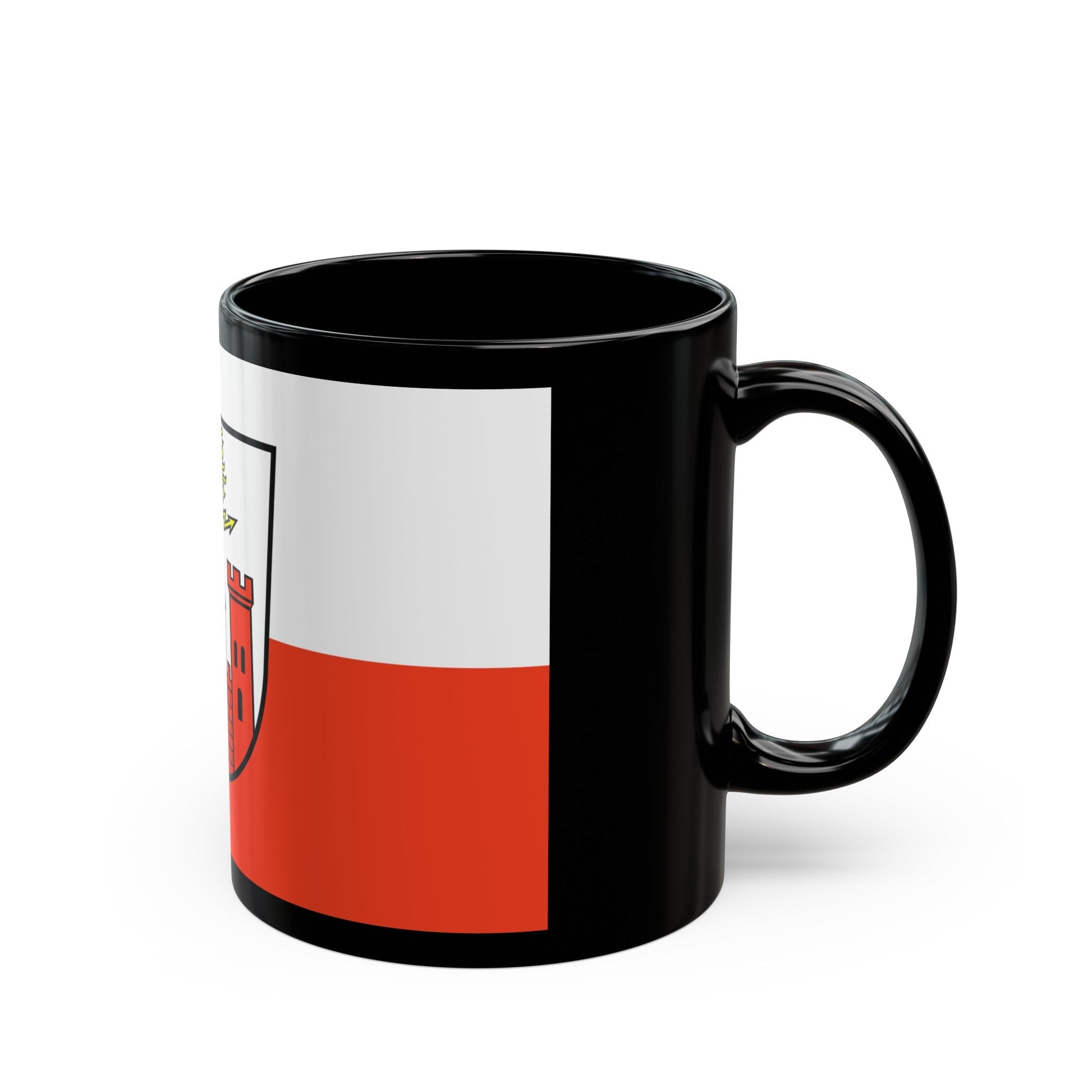 Flag of Pirmasens Germany - Black Coffee Mug-The Sticker Space