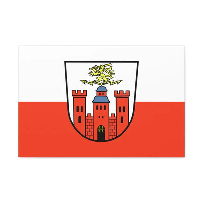 Flag of Pirmasens Germany - Canvas Wall Art - The Sticker Space