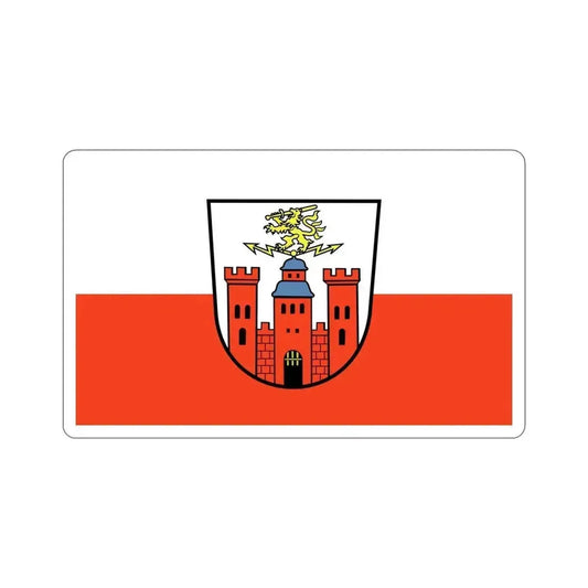 Flag of Pirmasens Germany STICKER Vinyl Die-Cut Decal 6 Inch - The Sticker Space