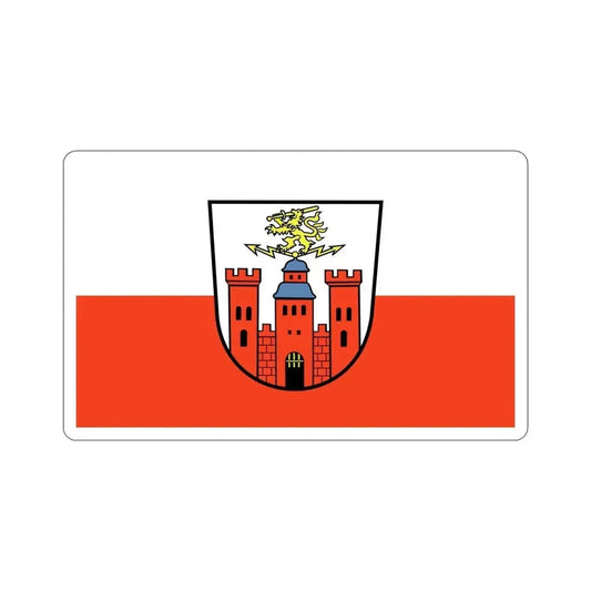Flag of Pirmasens Germany STICKER Vinyl Die-Cut Decal 6 Inch - The Sticker Space