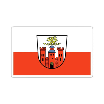 Flag of Pirmasens Germany - STICKER Vinyl Kiss-Cut Decal 2 Inch White - The Sticker Space