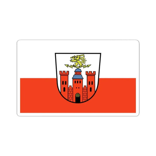 Flag of Pirmasens Germany - STICKER Vinyl Kiss-Cut Decal 2 Inch White - The Sticker Space