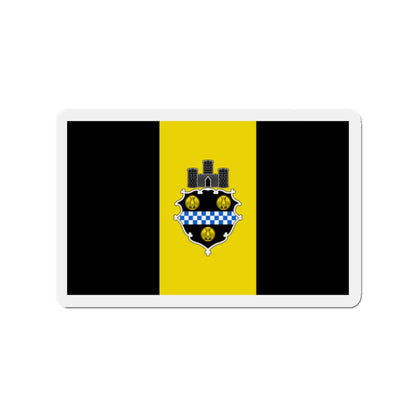 Flag of Pittsburgh Pennsylvania - Die-Cut Magnet-2" x 2"-The Sticker Space