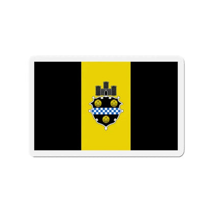 Flag of Pittsburgh Pennsylvania - Refrigerator Magnet 2 Inch - The Sticker Space