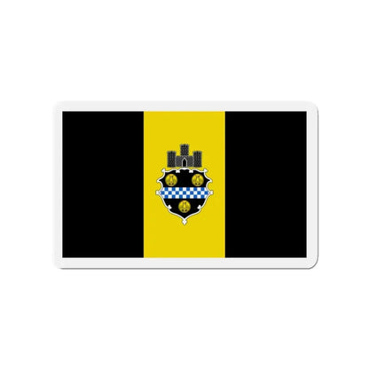 Flag of Pittsburgh Pennsylvania - Refrigerator Magnet 3 Inch - The Sticker Space