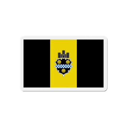Flag of Pittsburgh Pennsylvania - Refrigerator Magnet 6 Inch - The Sticker Space