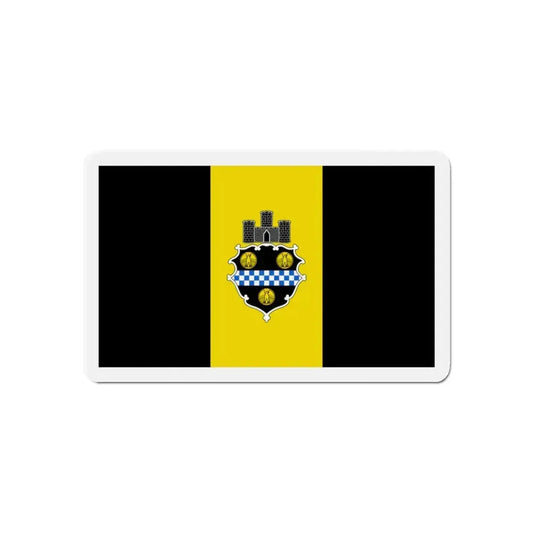 Flag of Pittsburgh Pennsylvania - Refrigerator Magnet 6 Inch - The Sticker Space